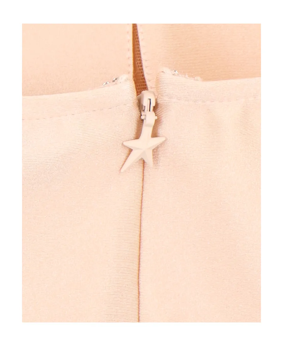 Sheer Panelling Long-Sleeved Body