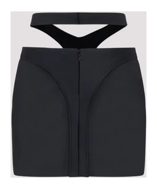 Cut-Out Miniskirt