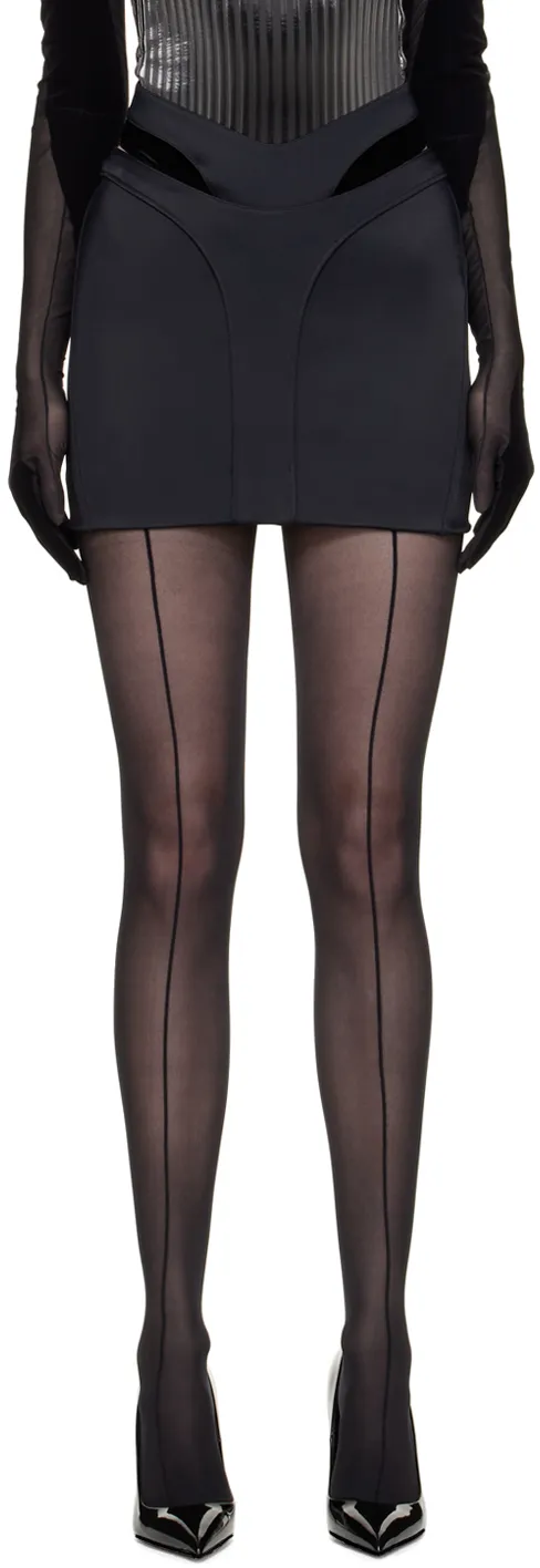 Cut-Out Miniskirt