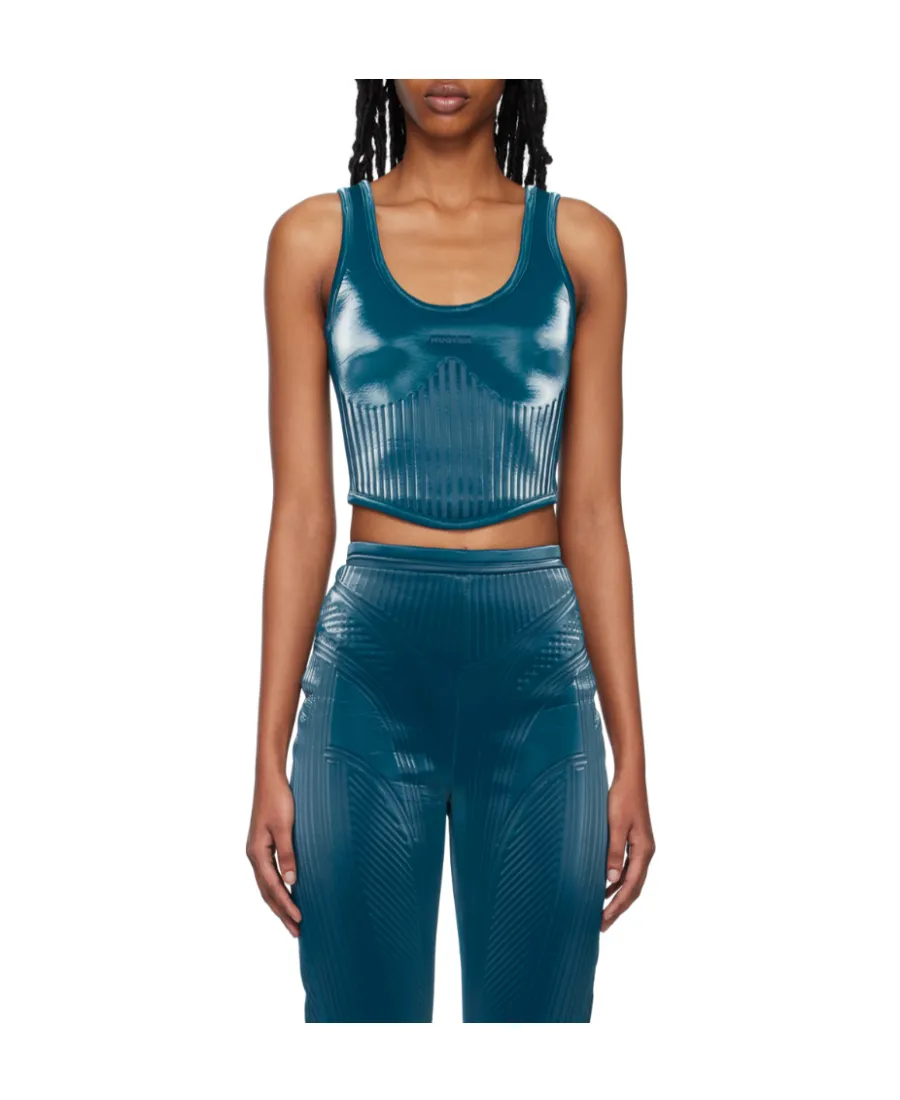 Logo Embossed Vest