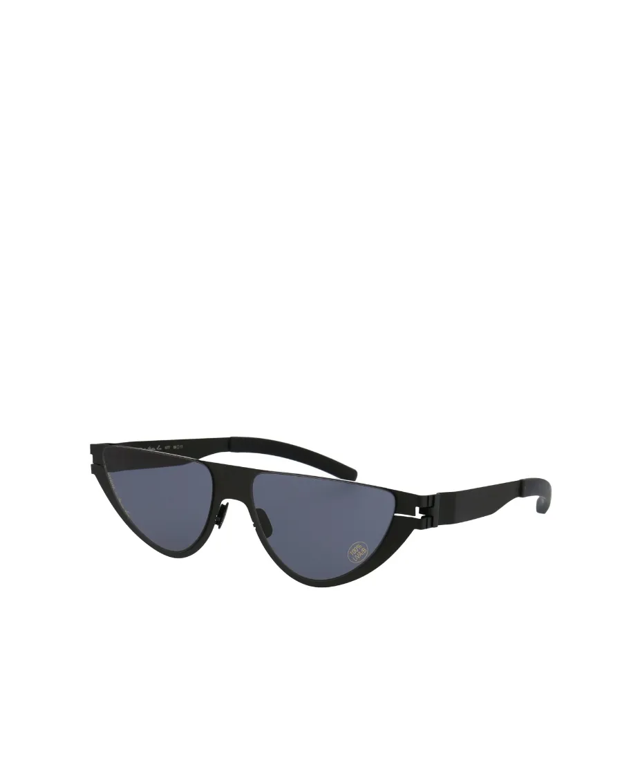 Curved-Frame Sunglasses