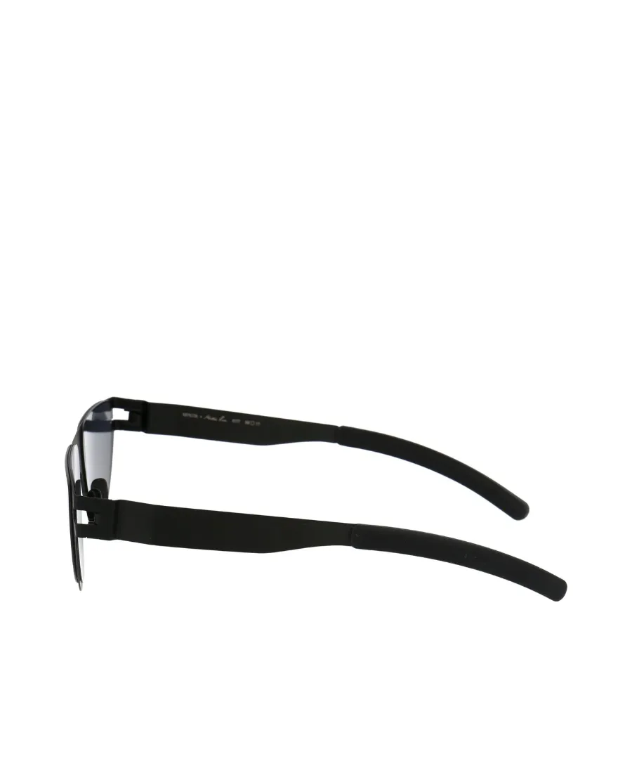 Curved-Frame Sunglasses