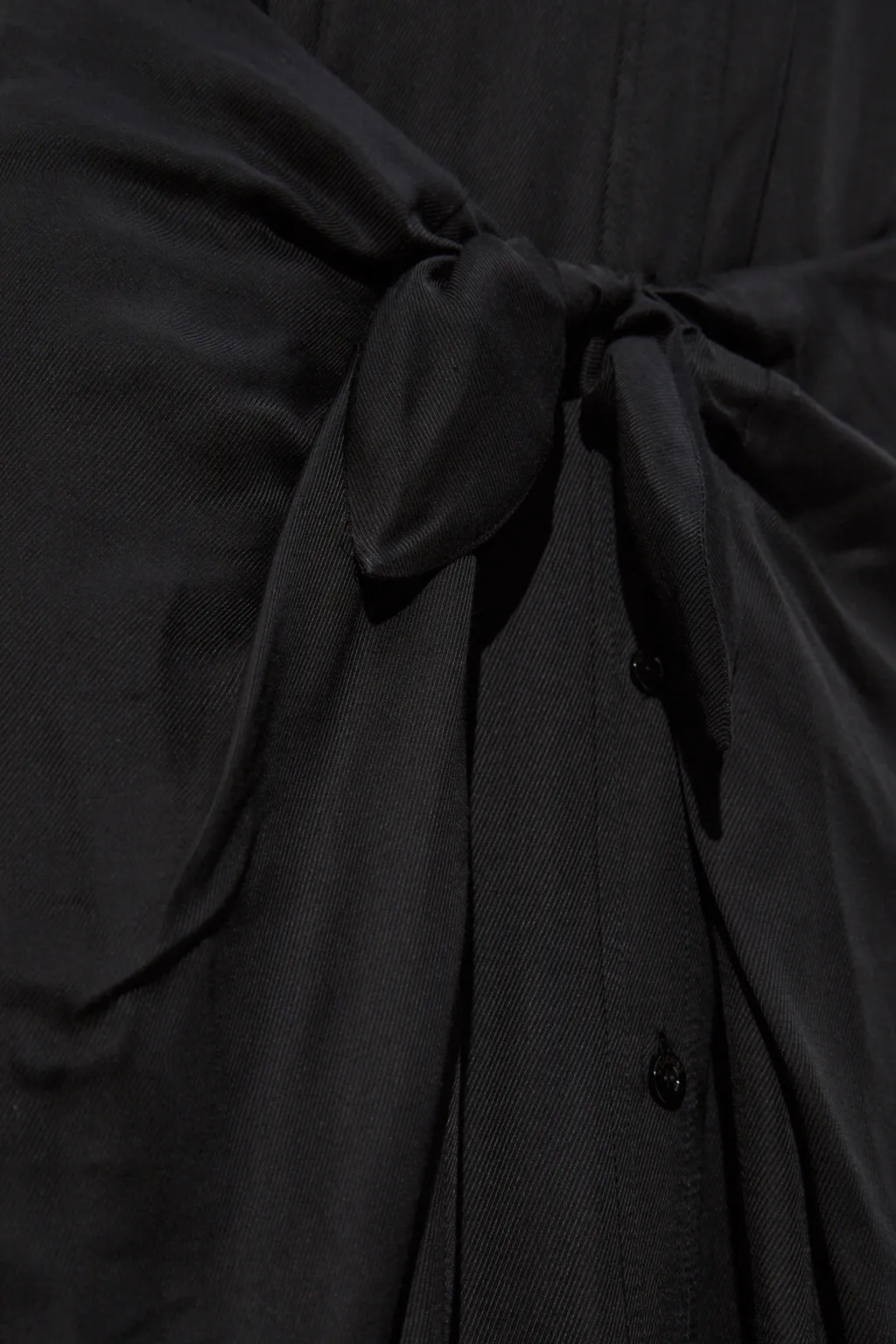 Belted Long-Sleeved Dress