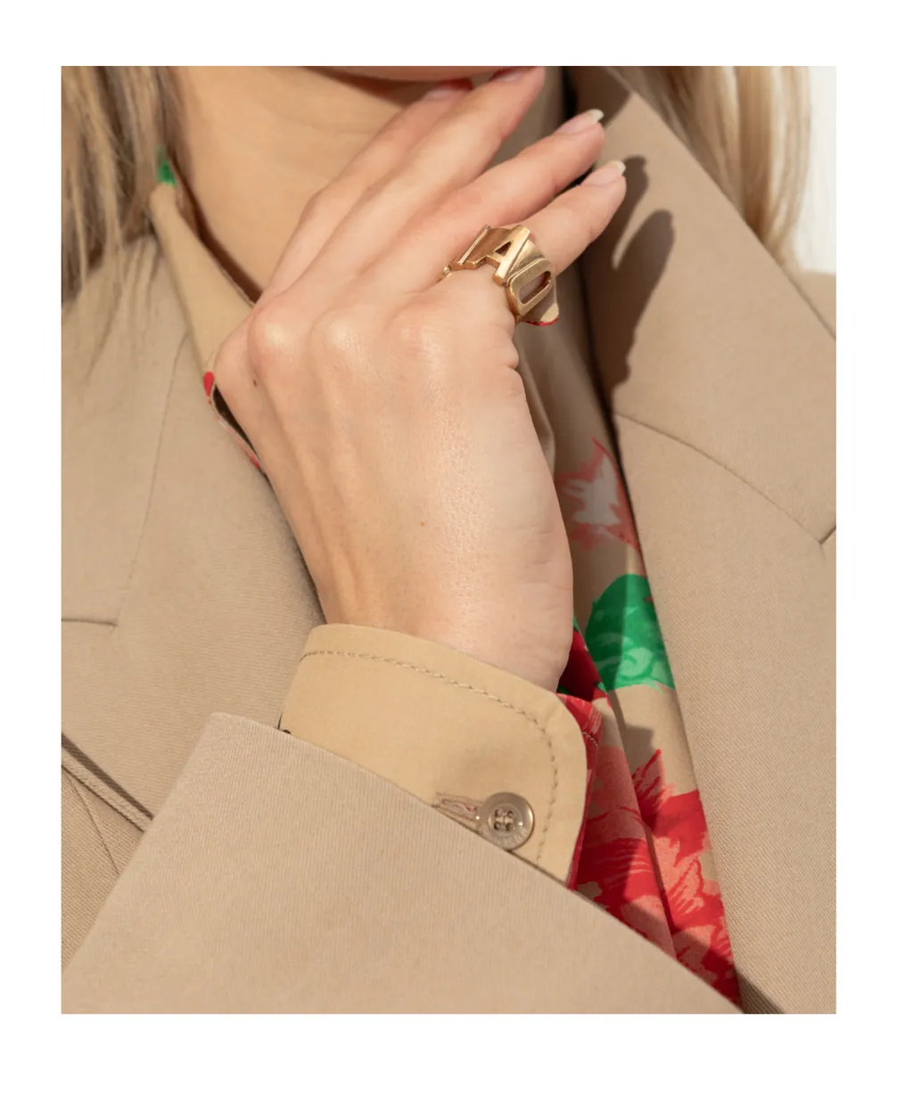 Ciao Lettering Ring