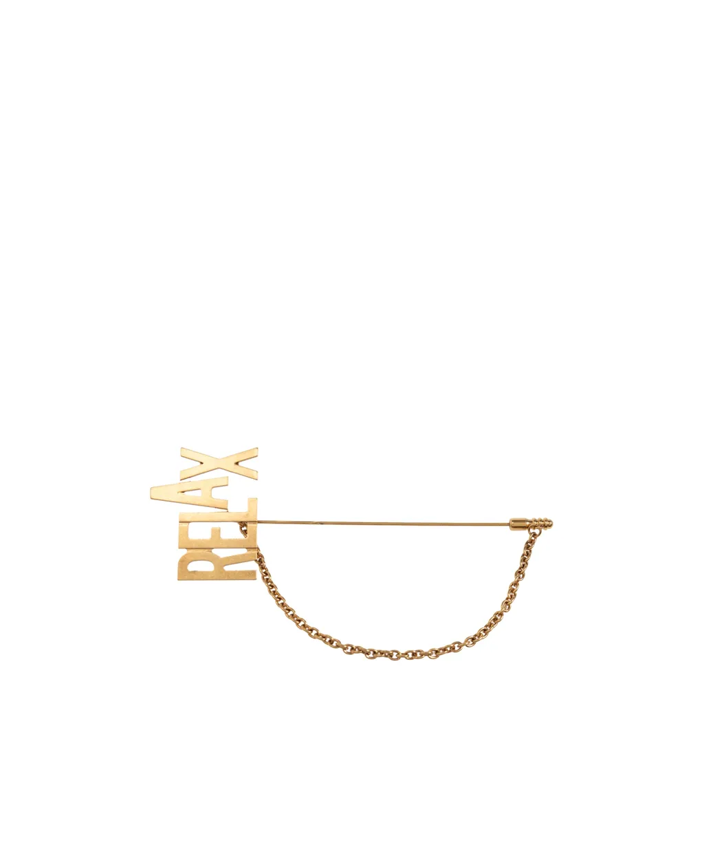 Relax-Lettering Chain Linked Pin