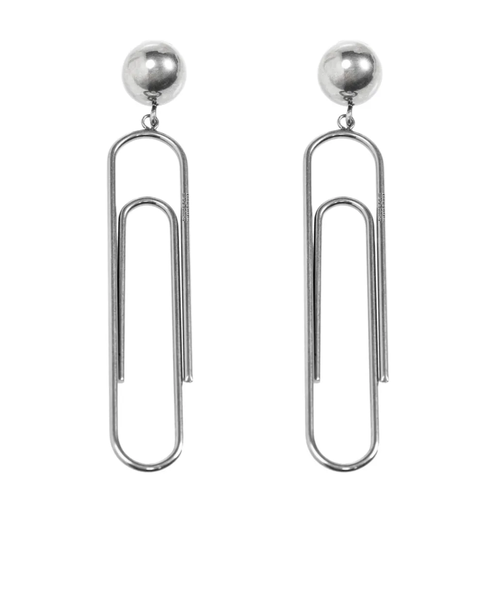 Logo Engraved Clip-On Earrings