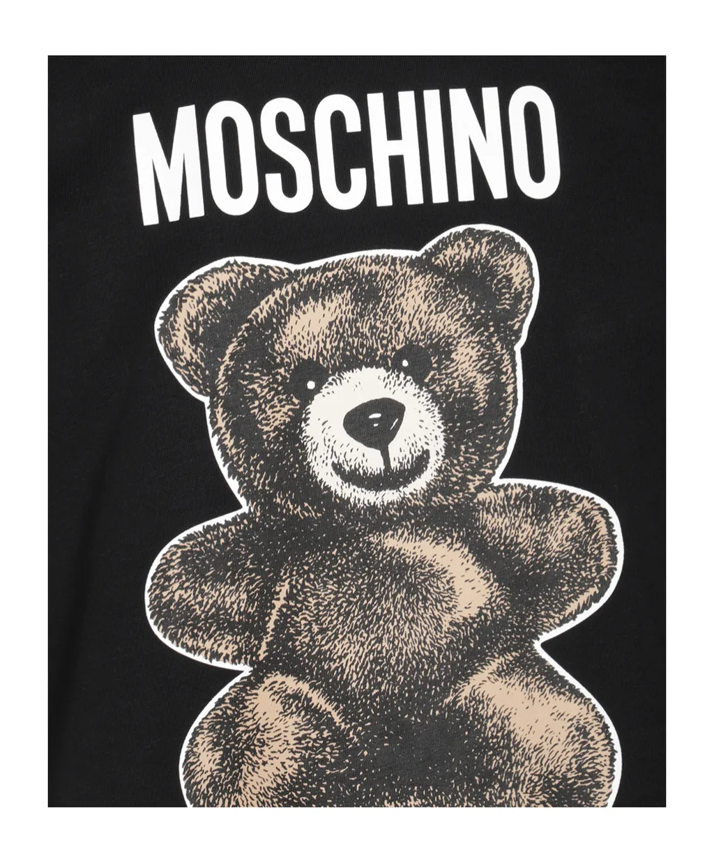 Teddy Bear Printed Crewneck T-Shirt