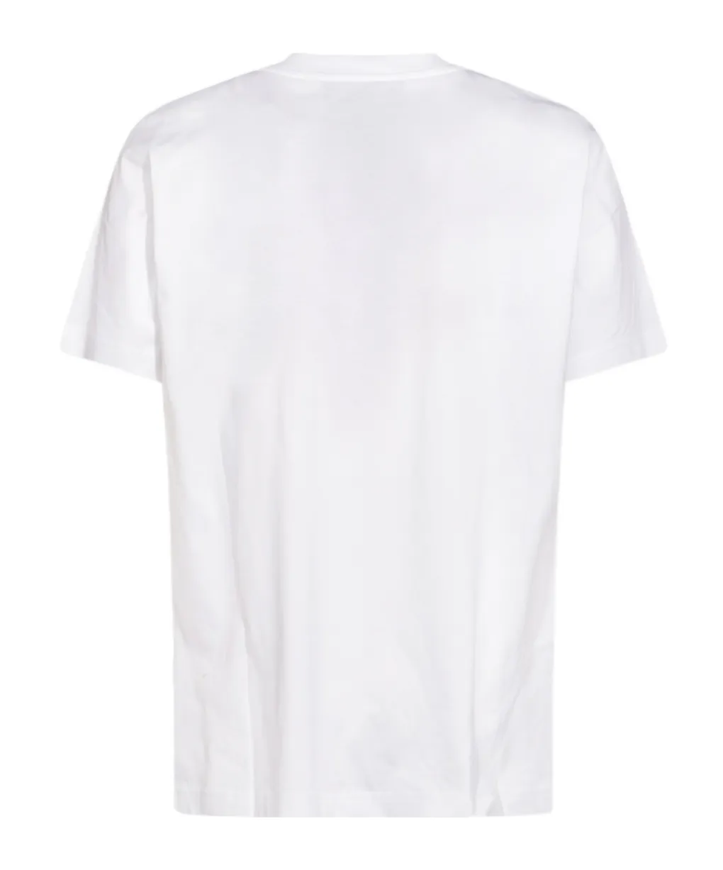 Slogan Printed Crewneck T-Shirt