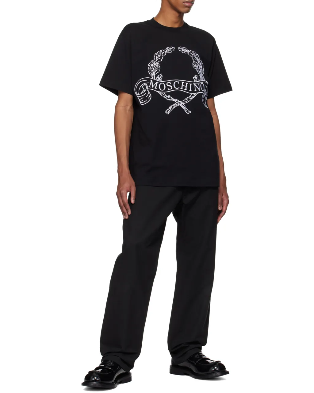 Laurel Embroidered Crewneck T-Shirt