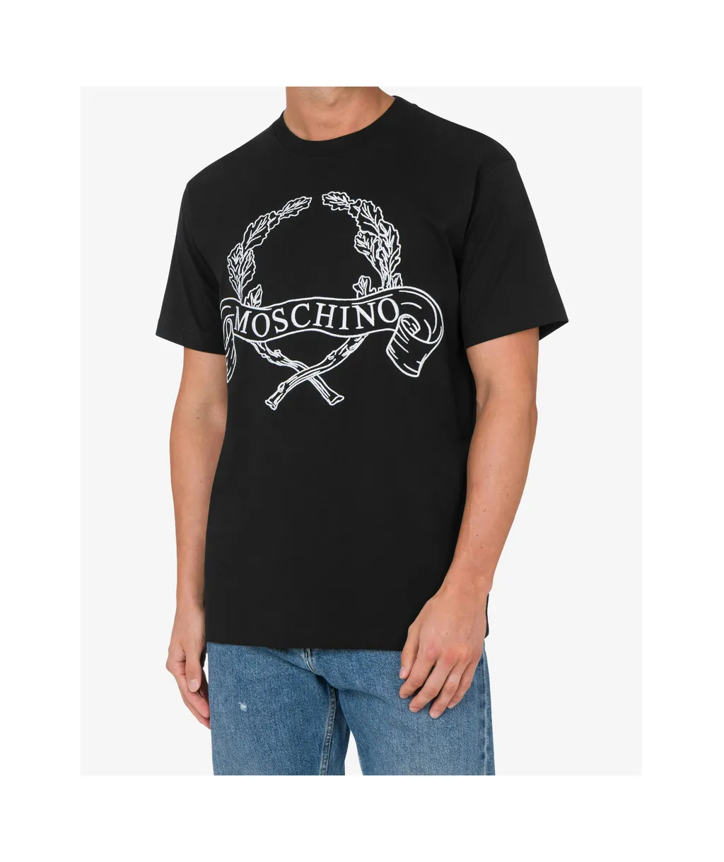 Laurel Embroidered Crewneck T-Shirt
