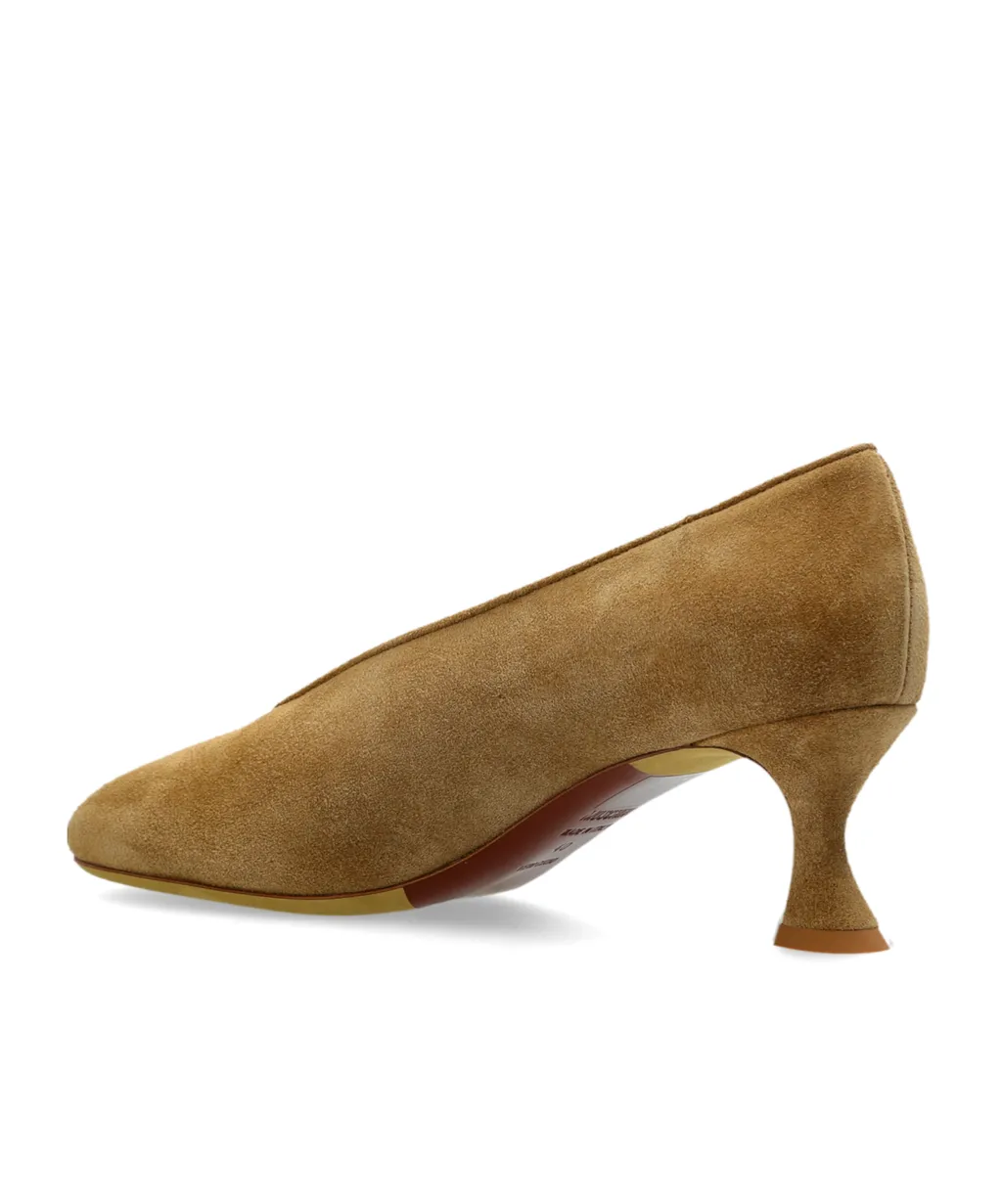 Round Toe Pumps