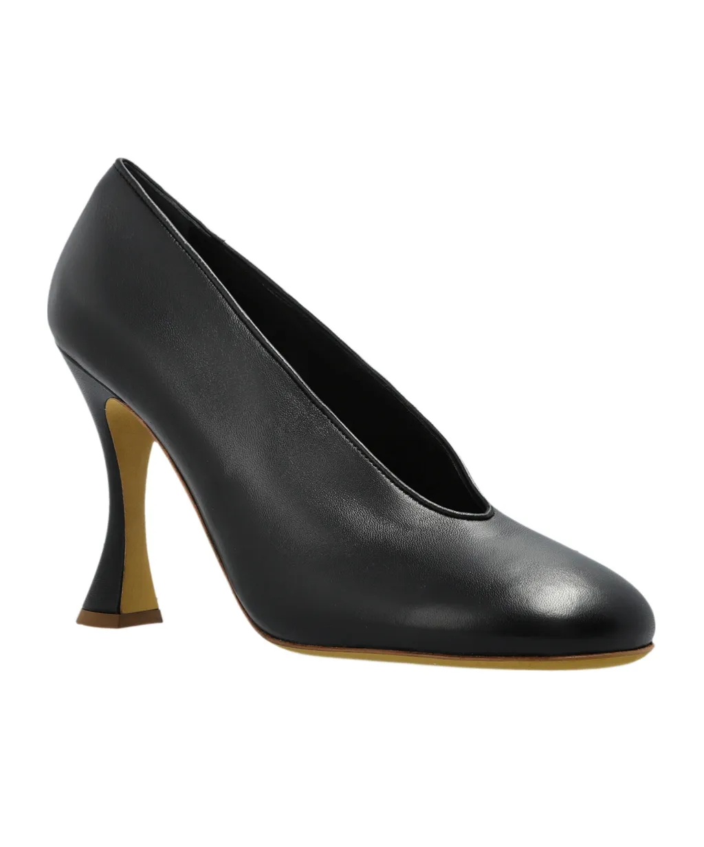 Round Toe Pumps