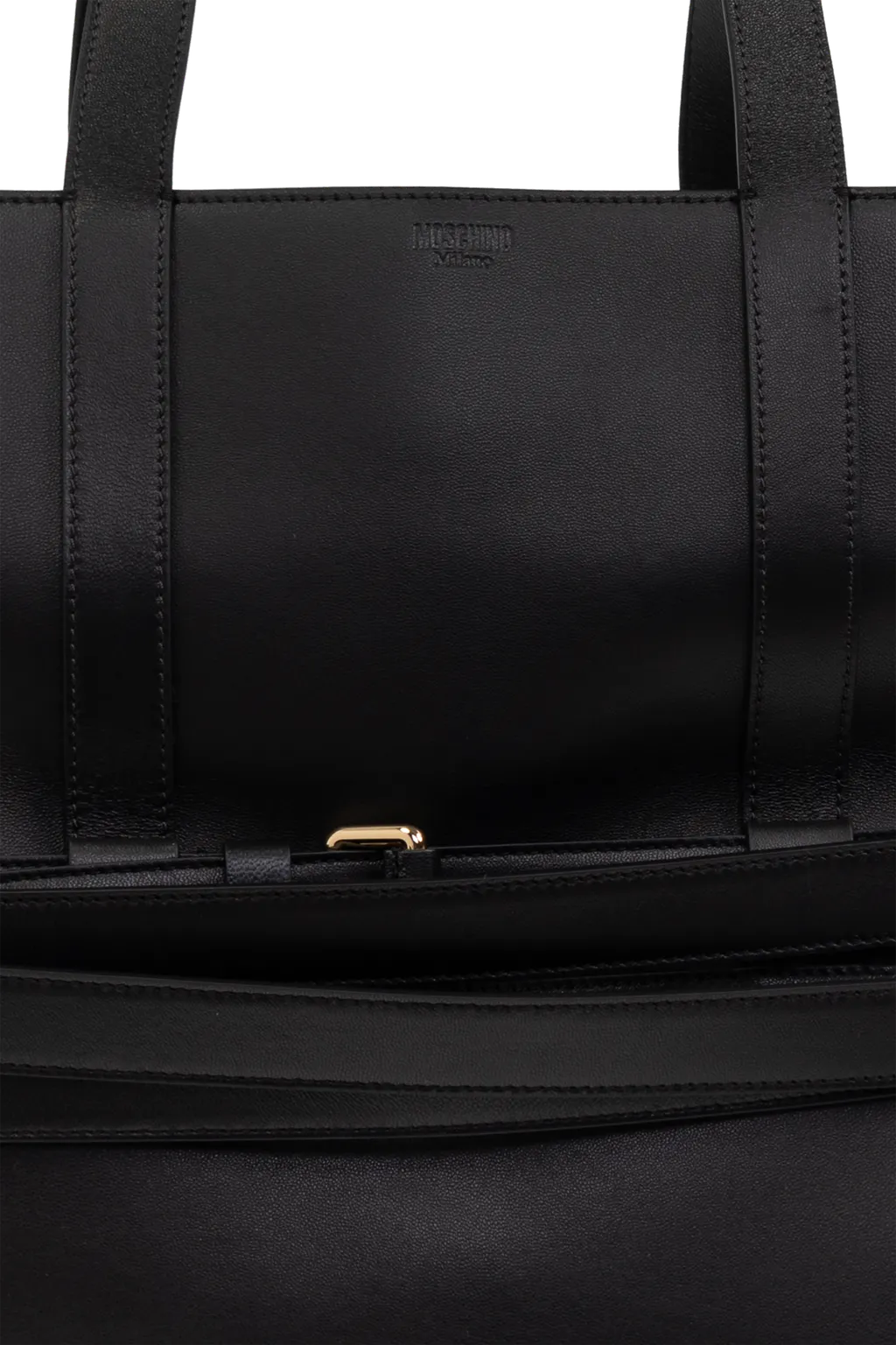 Logo Embossed Tote Bag
