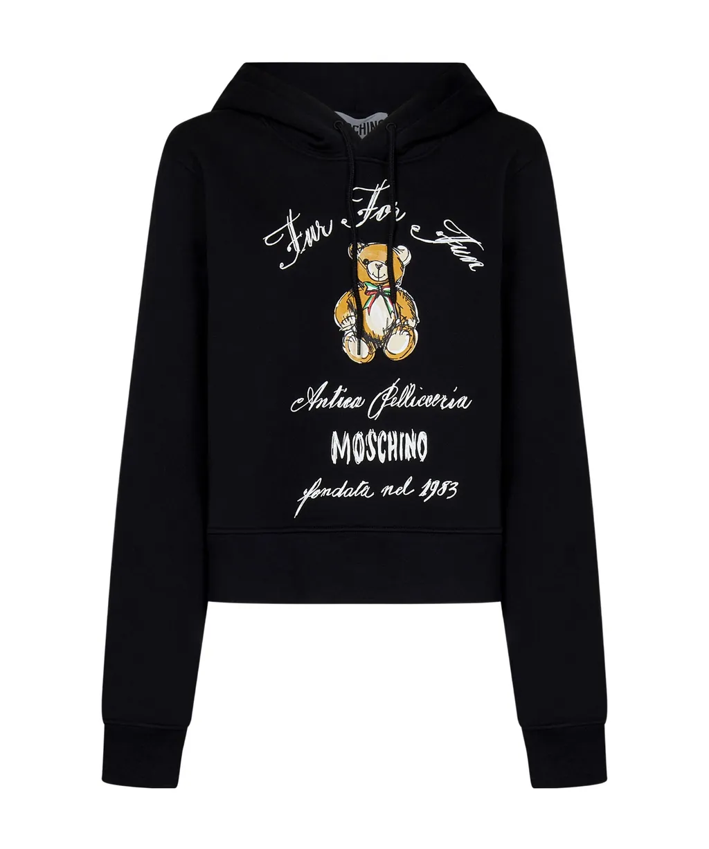 Antica Pellicceria Cropped Hoodie