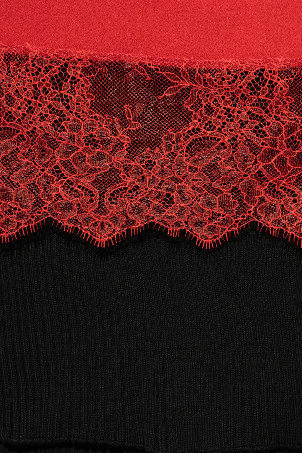 Layered Lace Detailed Skirt