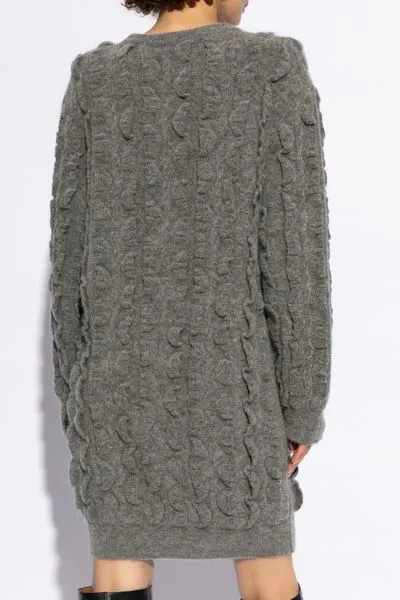 Ruffle Detailed Knit Dress