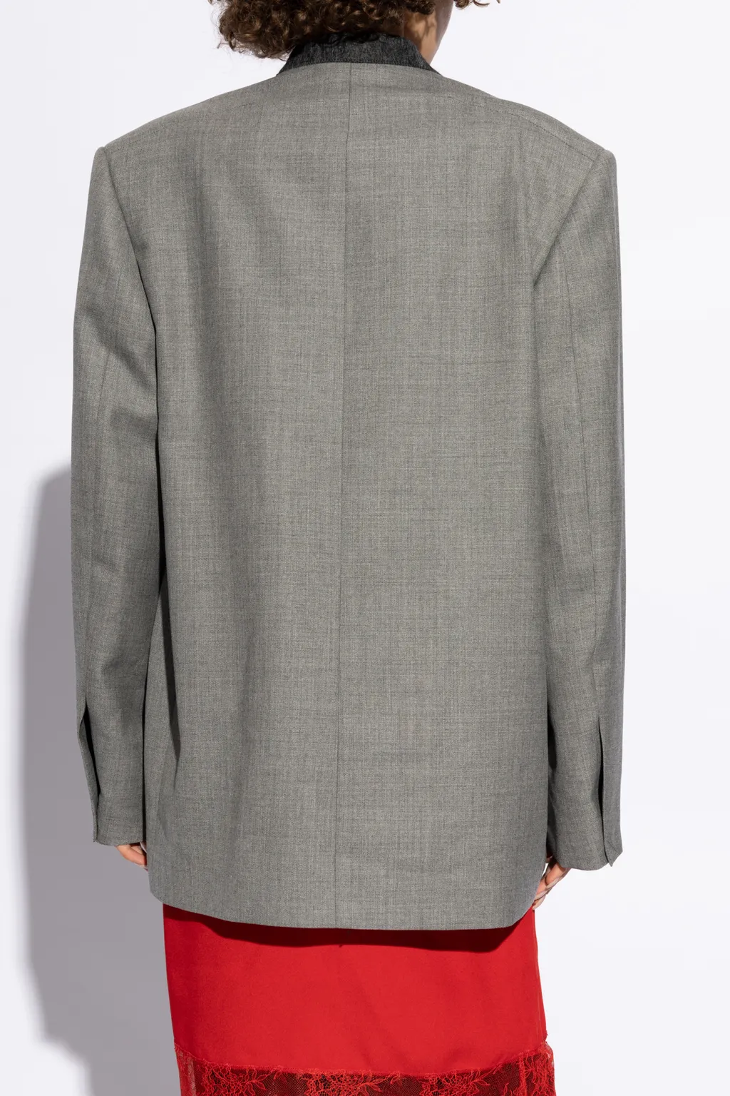 Double Breasted Loose-Fit Blazer