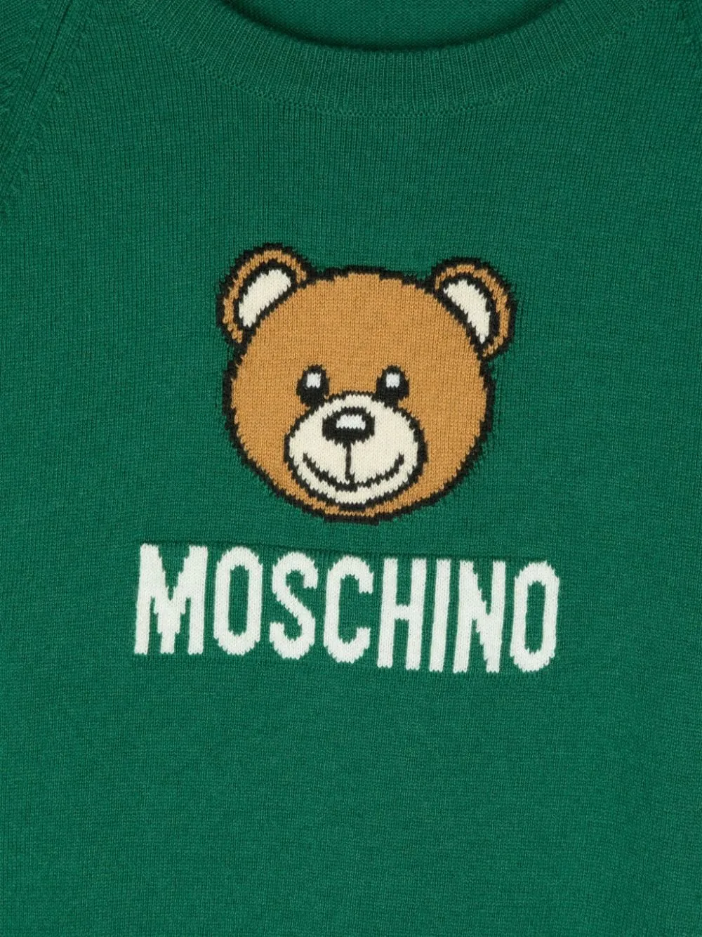 Logo Intarsia-Knit Crewneck Jumper