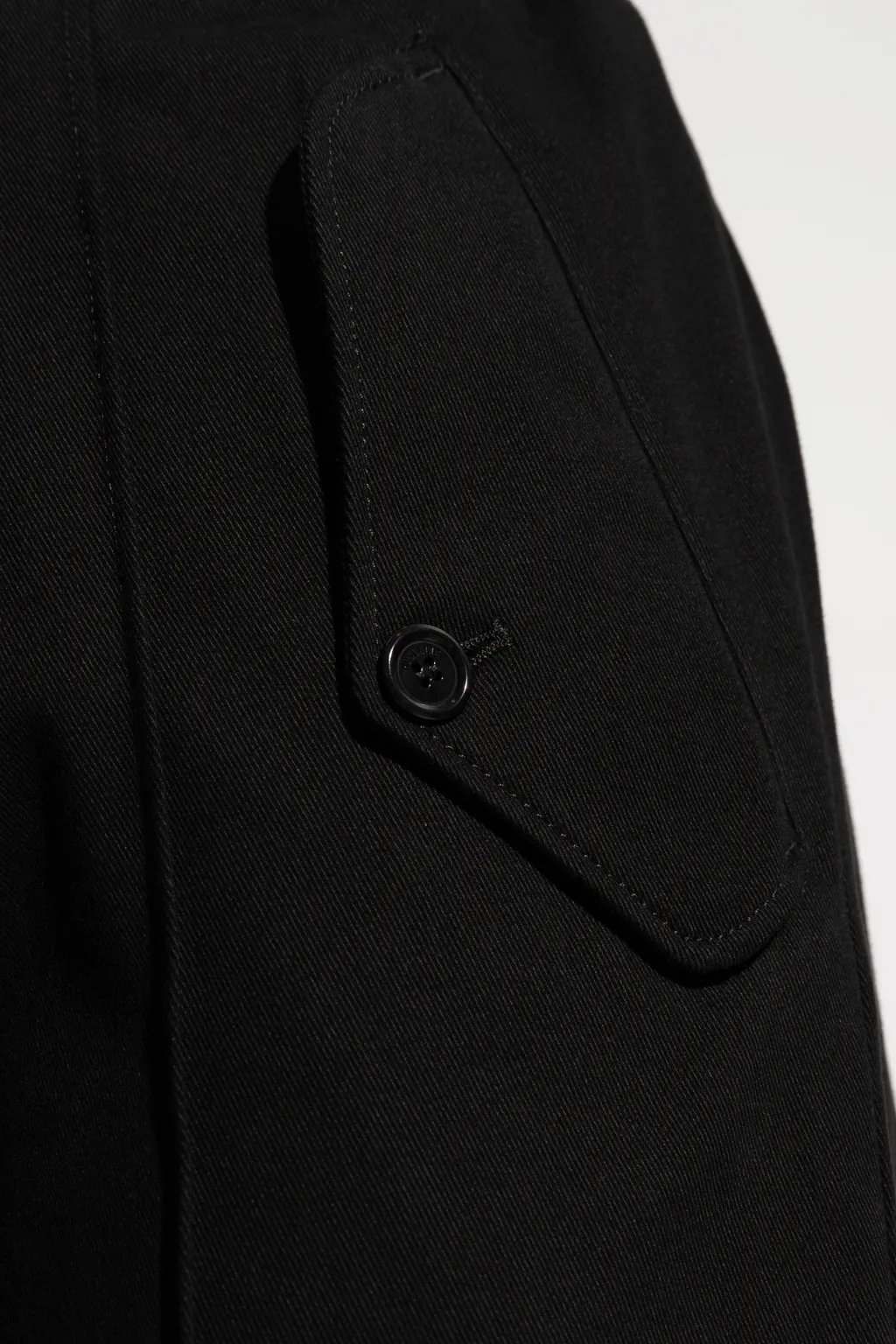 Pleated Straight-Leg Trousers