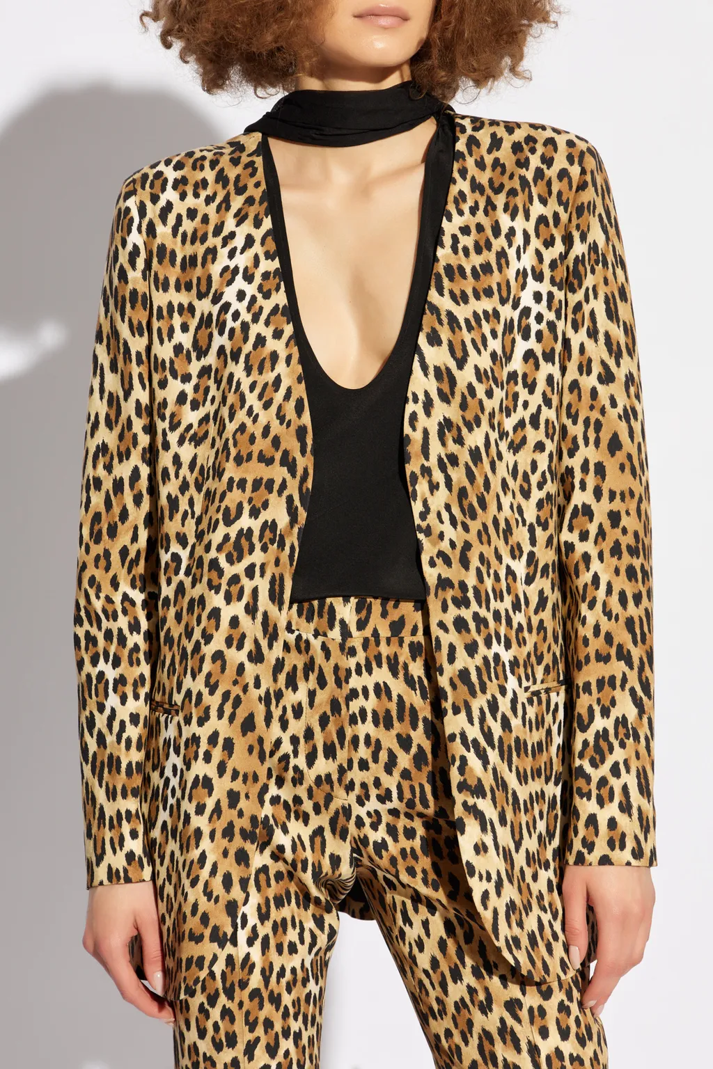 Leopard Print Blazer