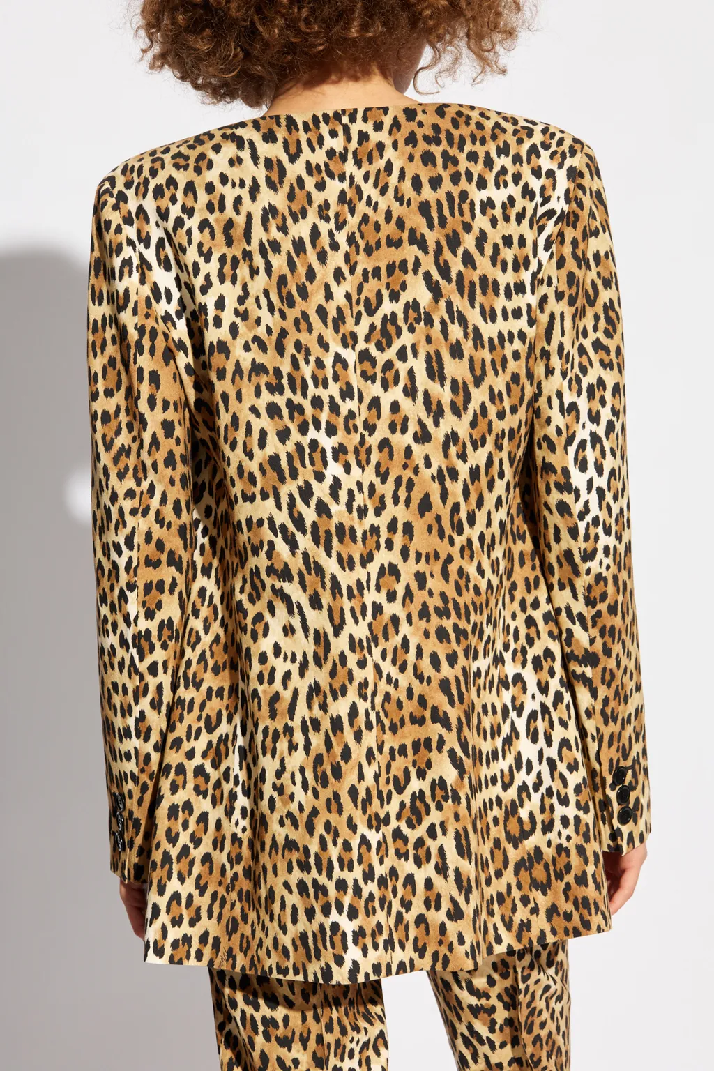 Leopard Print Blazer