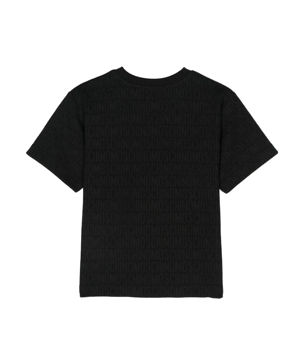 Logo Jacquard Crewneck T-Shirt