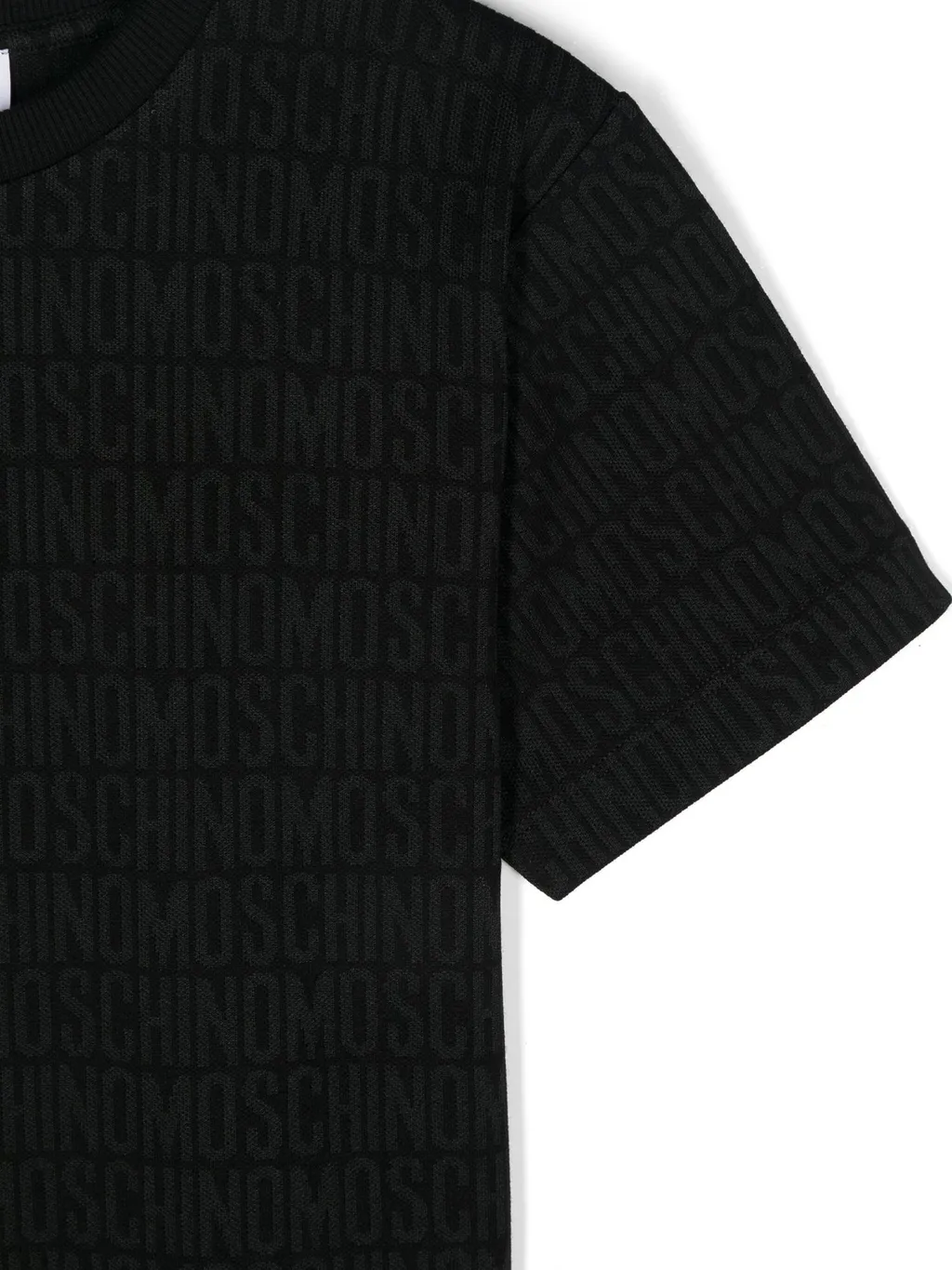Logo Jacquard Crewneck T-Shirt