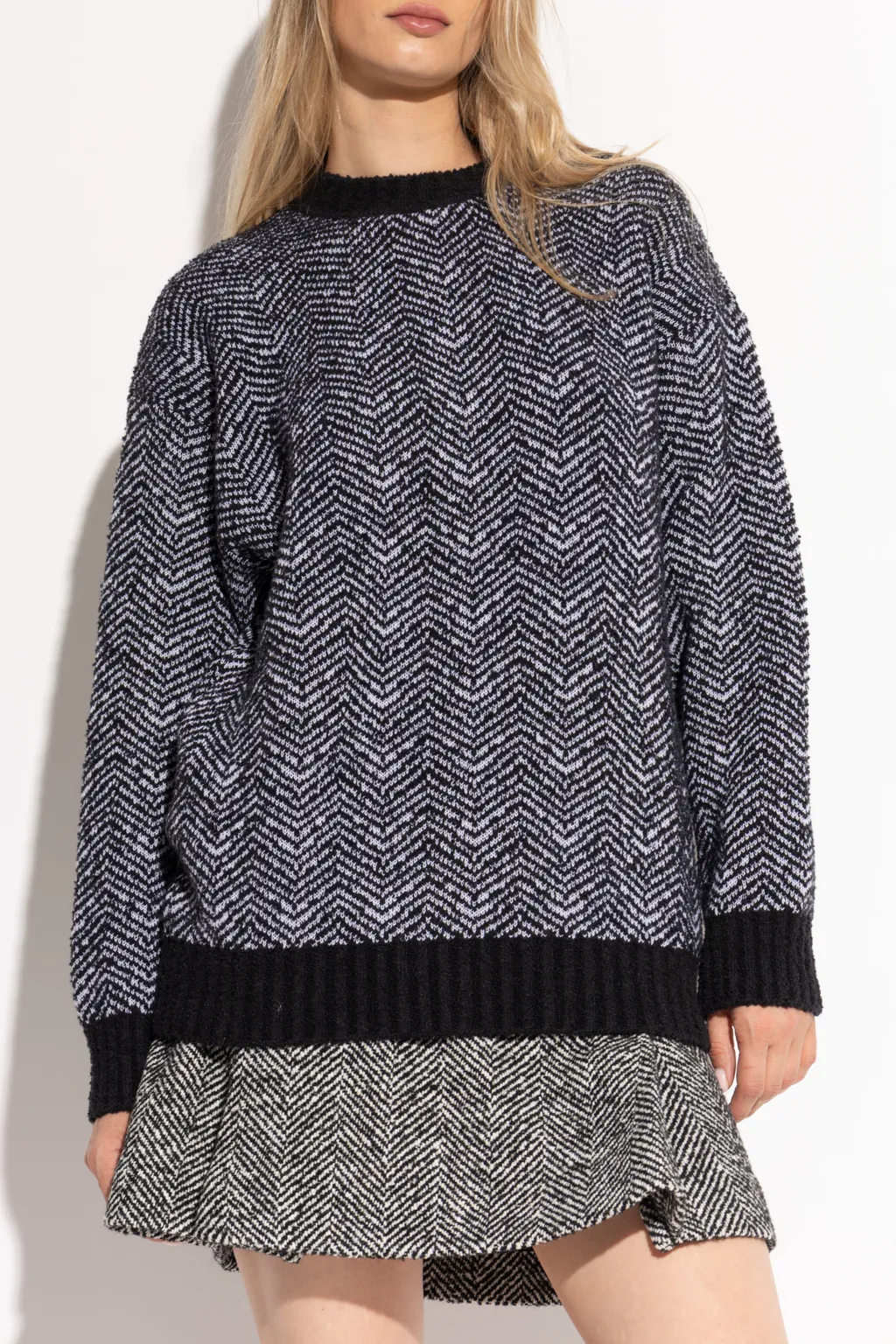 Embroidered Pattern Sweater