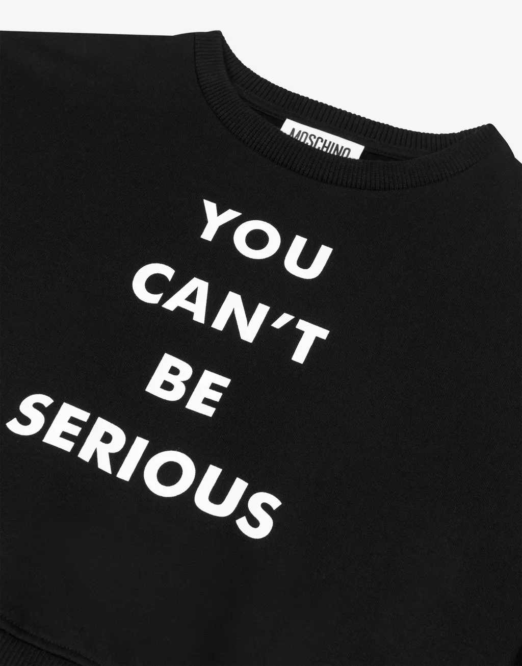 Slogan-Print Cotton Sweatshirt