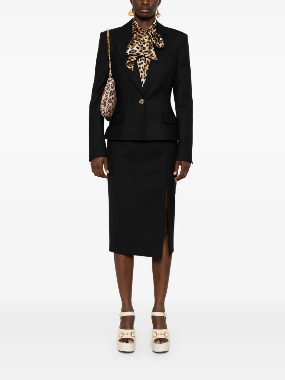 Front Buttoned Blazer