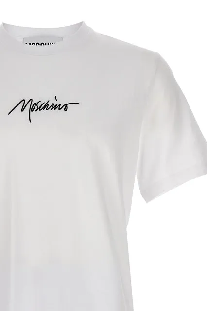 Logo Embroidered Crewneck T-Shirt