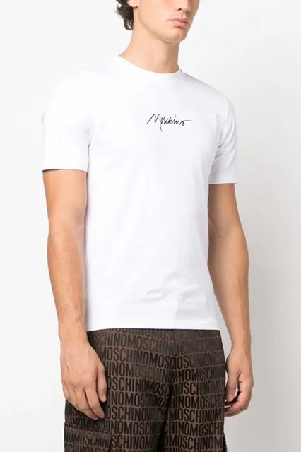 Logo Embroidered Crewneck T-Shirt