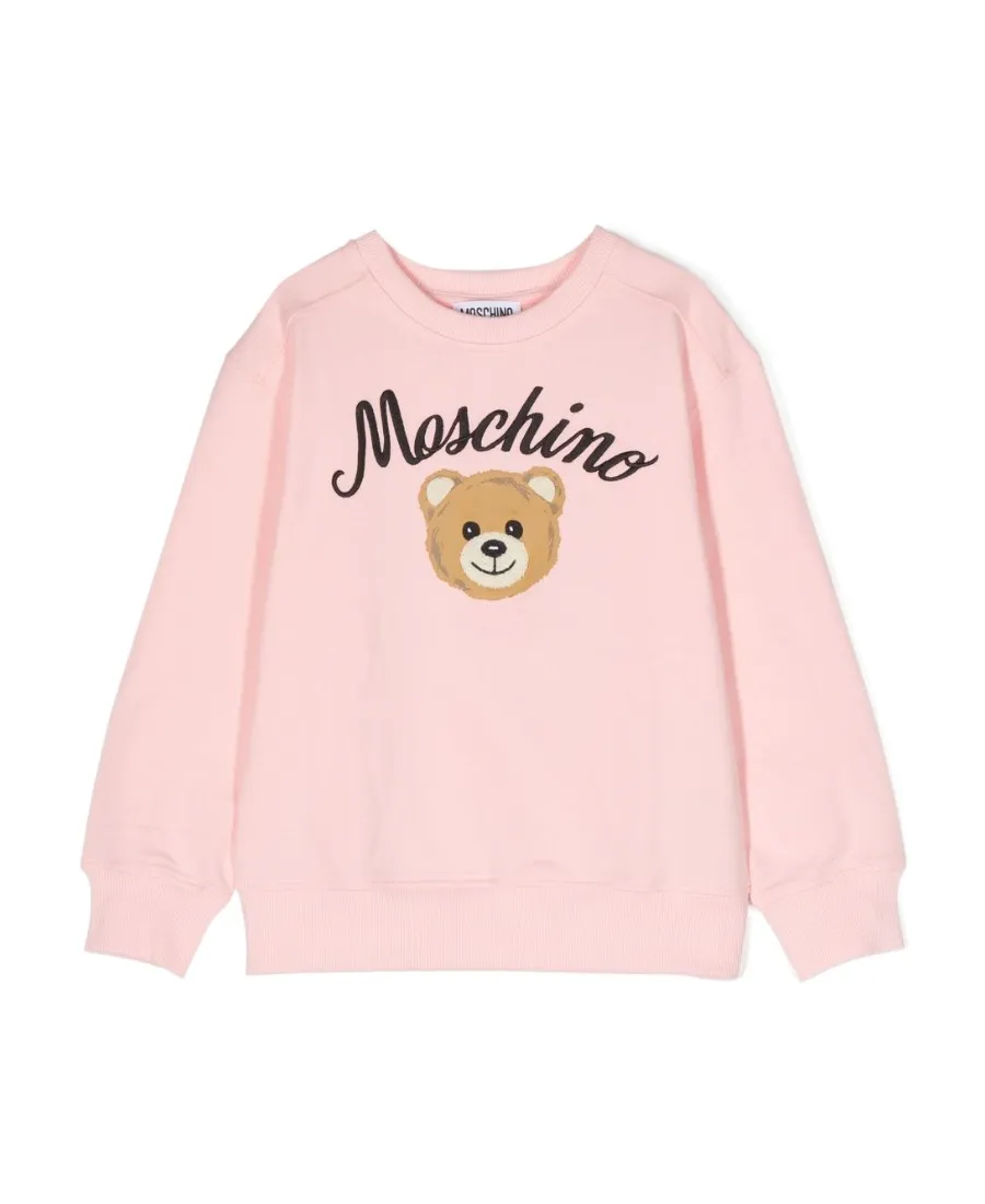 Teddy Bear Logo-Print Sweatshirt