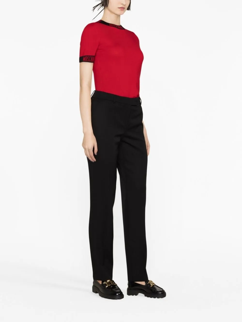 Virgin Wool Tailored Trousers