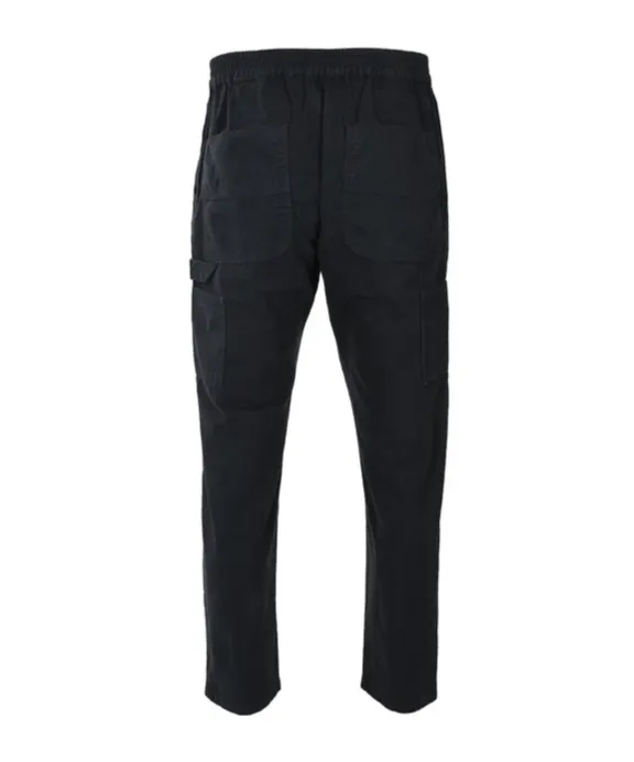 Logo-Embroidered Straight-Leg Trousers