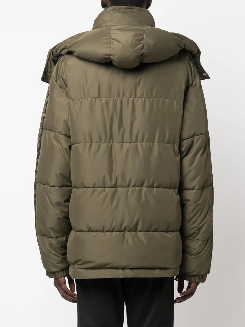 Logo-Print Padded Jacket