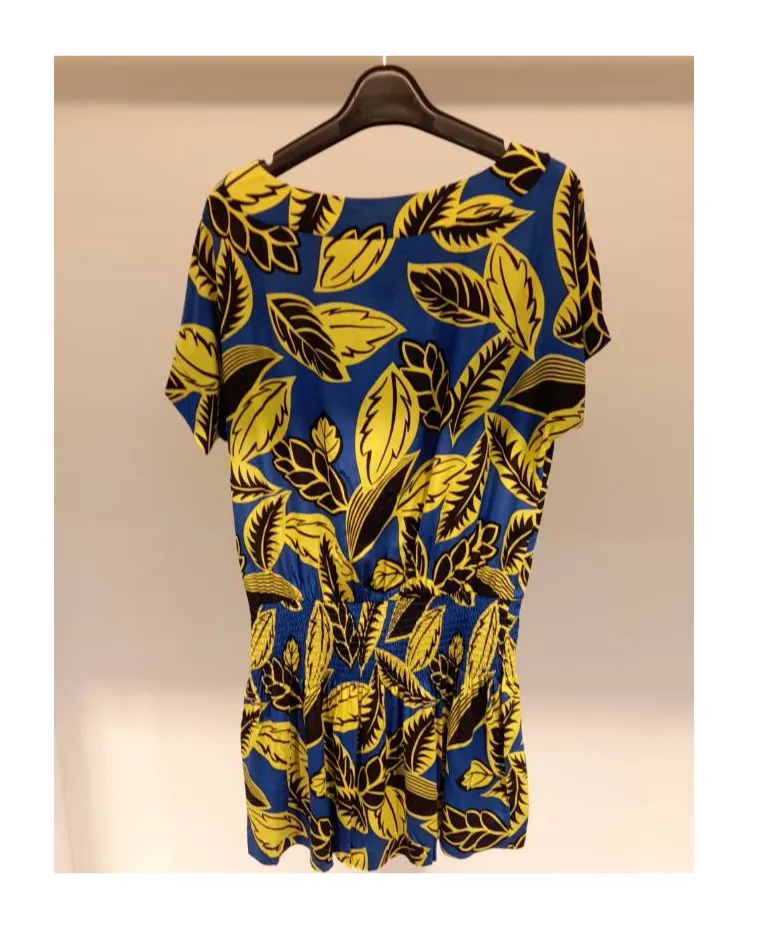Leaf Print Dress