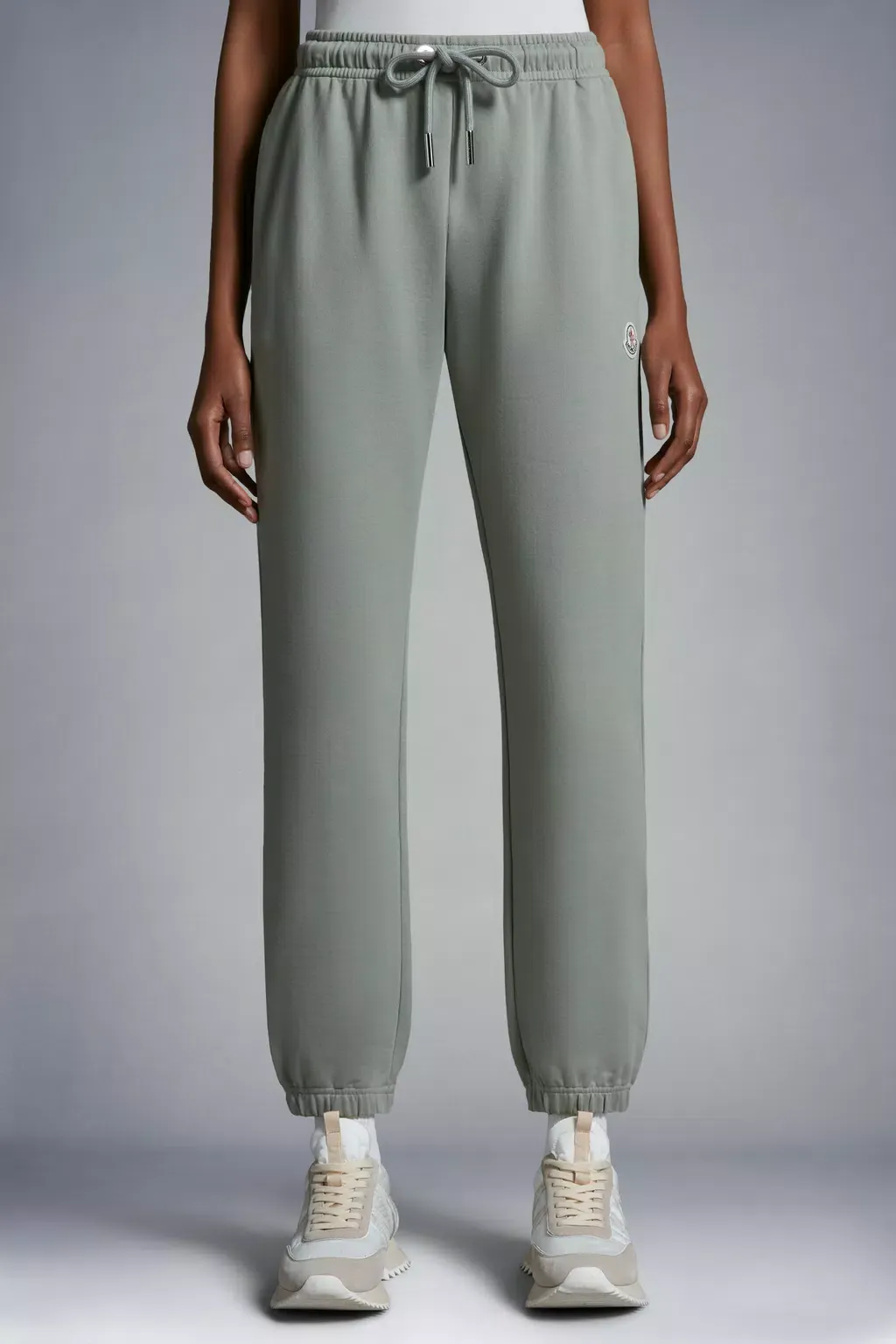Logo Patch Drawstring Sweatpants