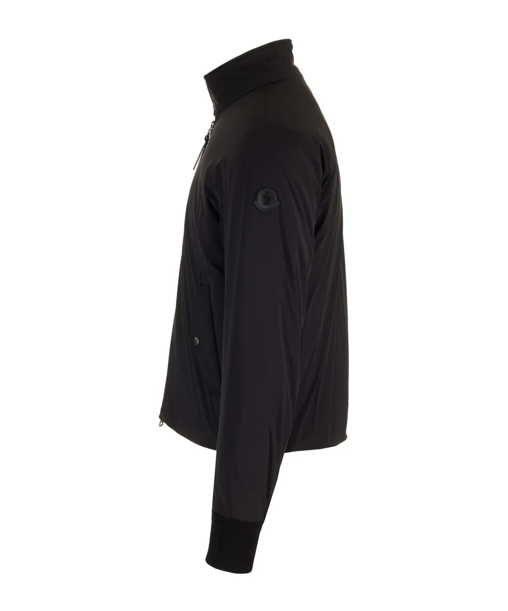 Logo Patch Zip-Up Jacket
