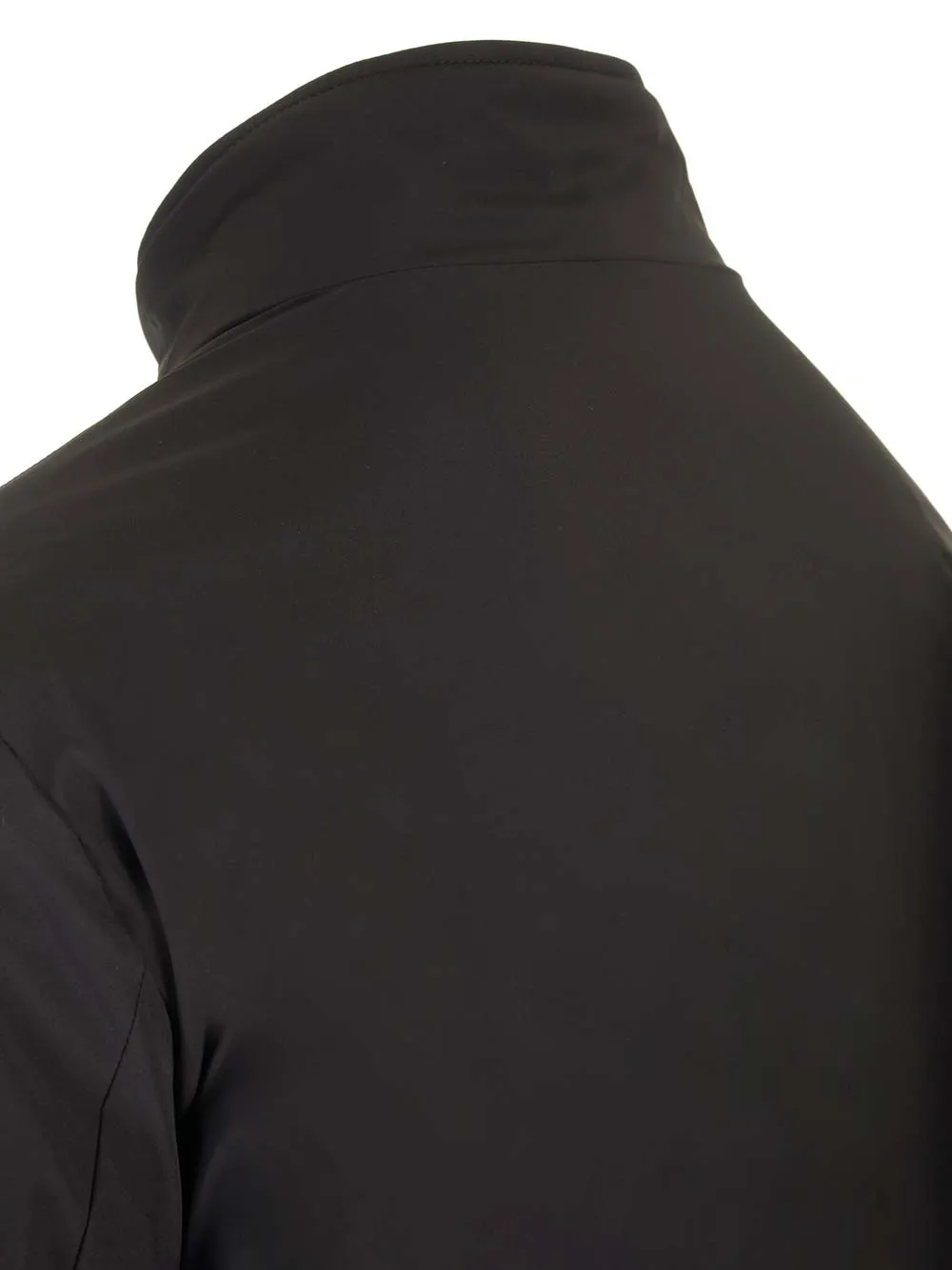 Logo Patch Zip-Up Jacket