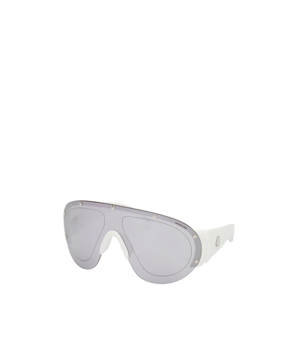 Logo Plaque Oversize-Frame Sunglasses