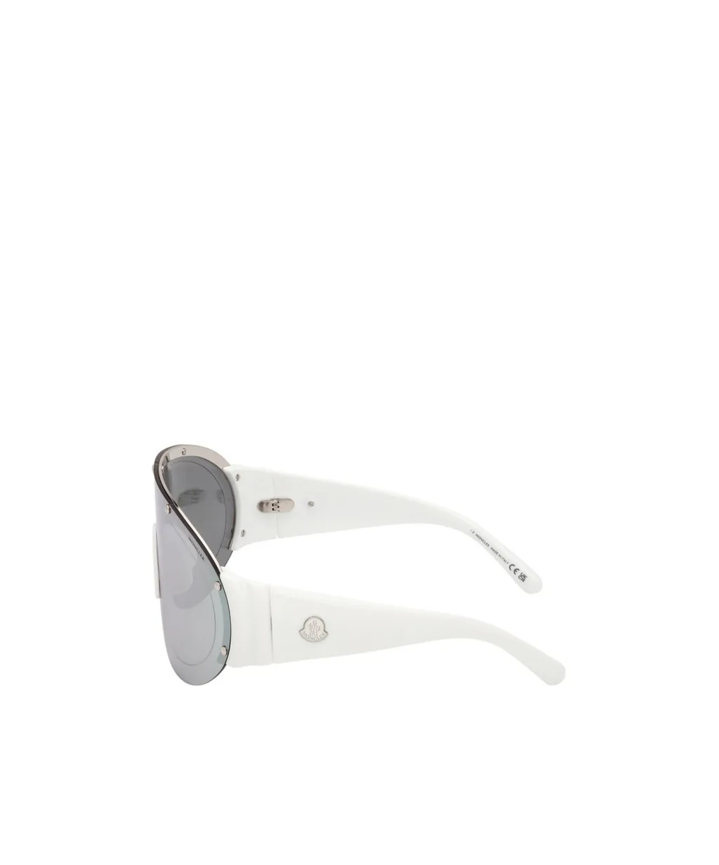 Logo Plaque Oversize-Frame Sunglasses