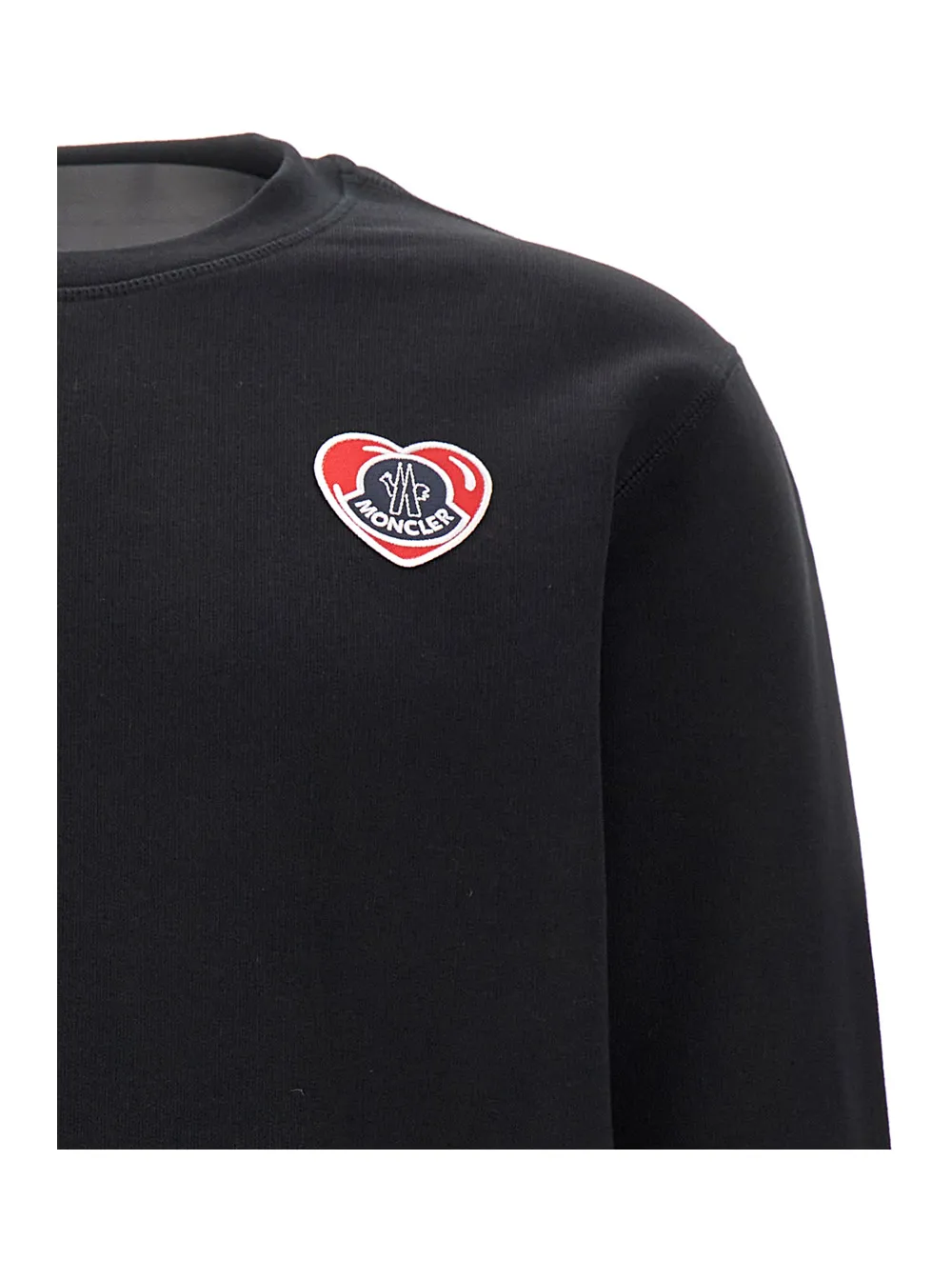 Logo Patch Crewneck Sweatshirt
