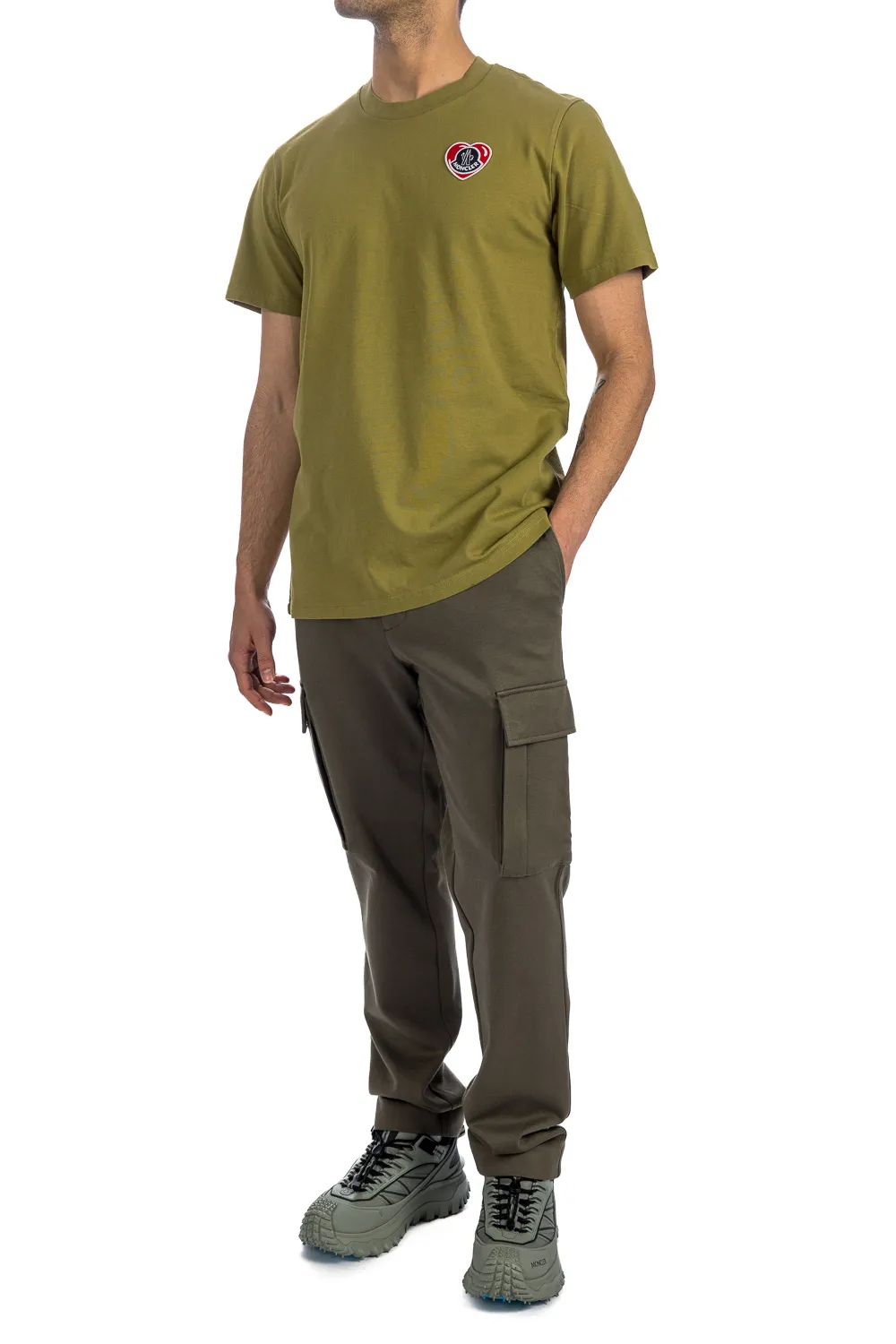 Logo Patch Crewneck T-Shirt