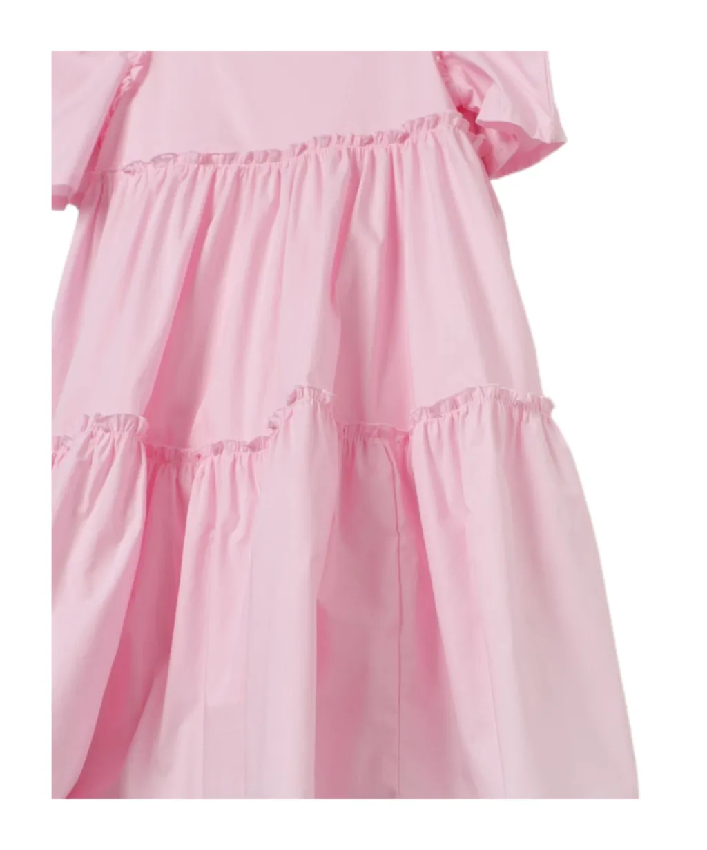 Tiered-Skirt Dress