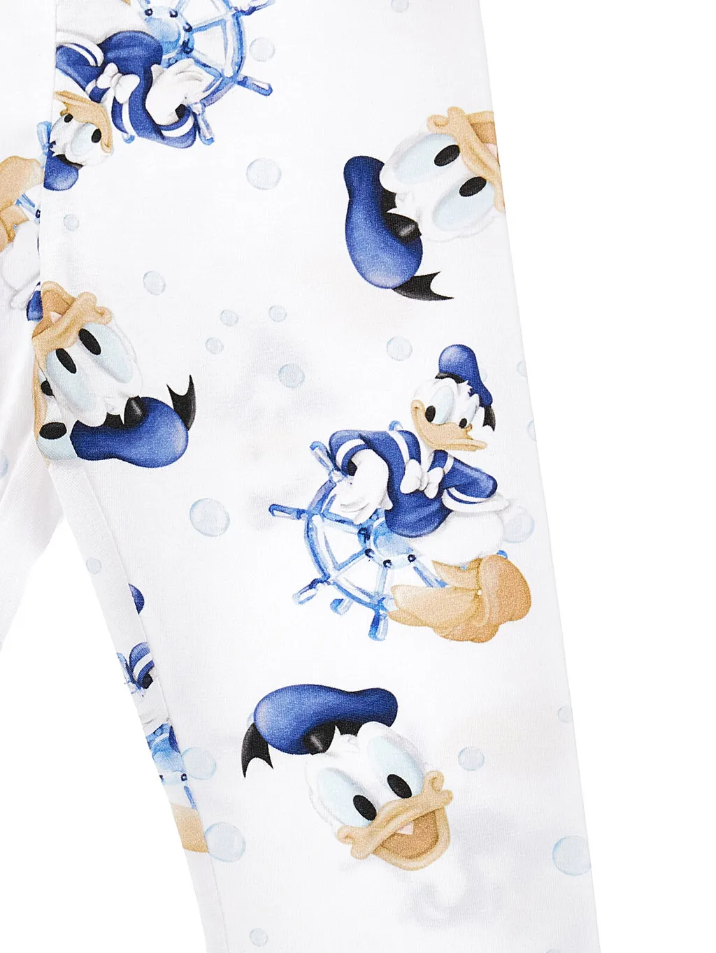 Motif-Print Cotton Leggings
