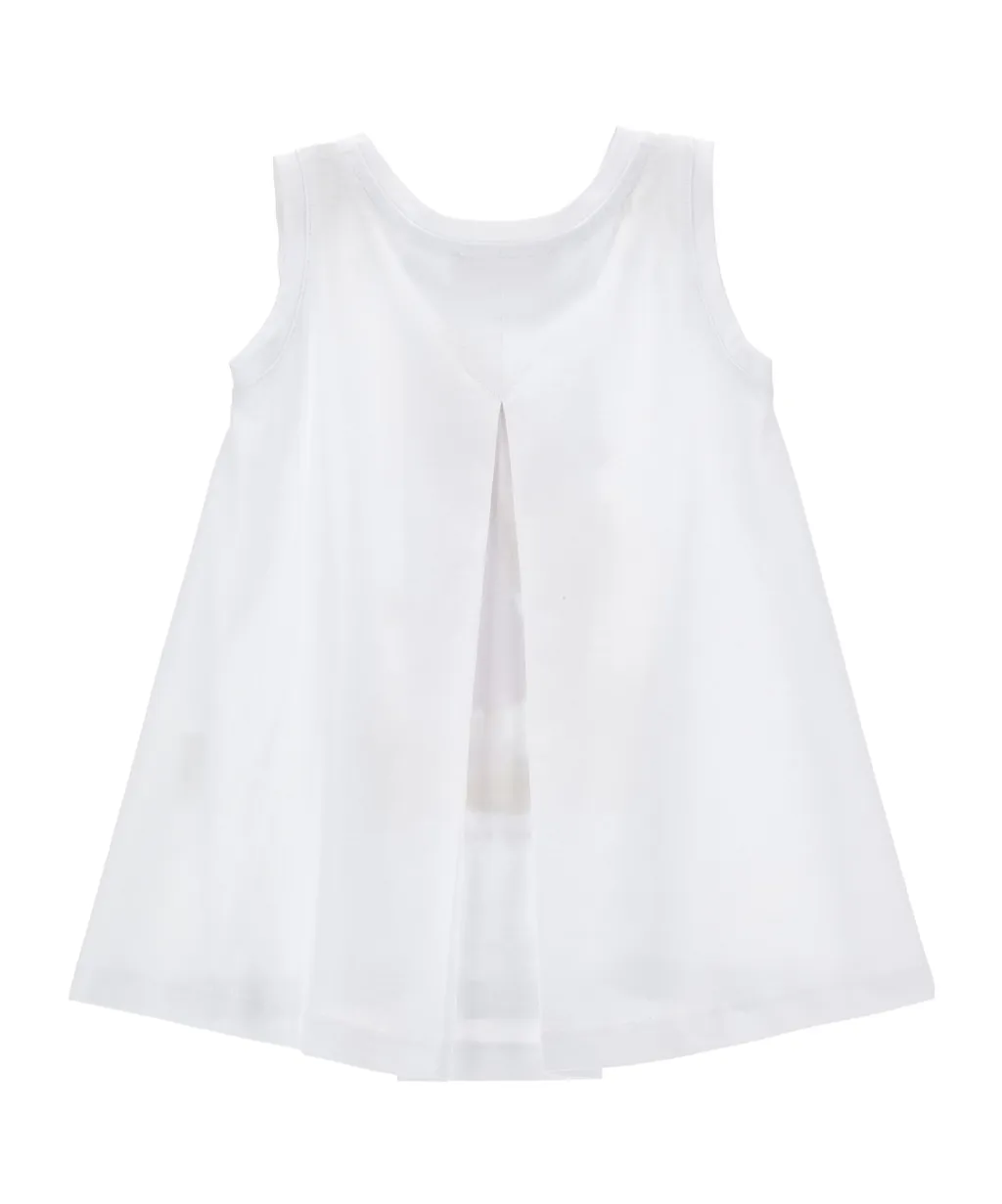 Graphic-Print Rhinestone-Embellished Top
