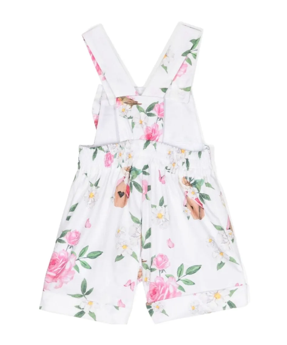 Floral-Print Cotton Shorts