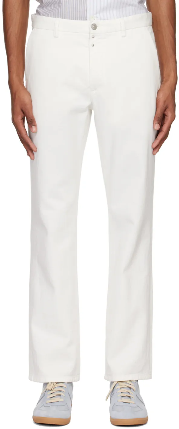 Straight-Leg Cotton Jeans