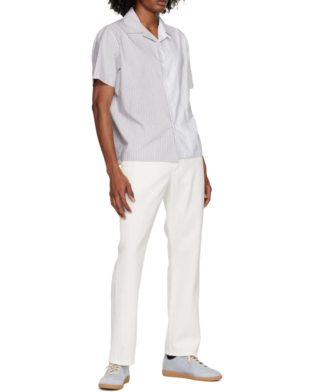 Straight-Leg Cotton Jeans